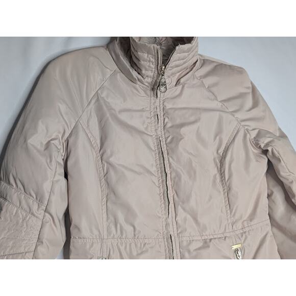 MISS SIXTY Womens cream coat parka puffer jacket size small - Picture 5 of 15